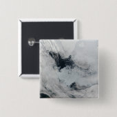 Polynya (offenes Wasser) im Beaufort Meer Button (Vorne & Hinten)