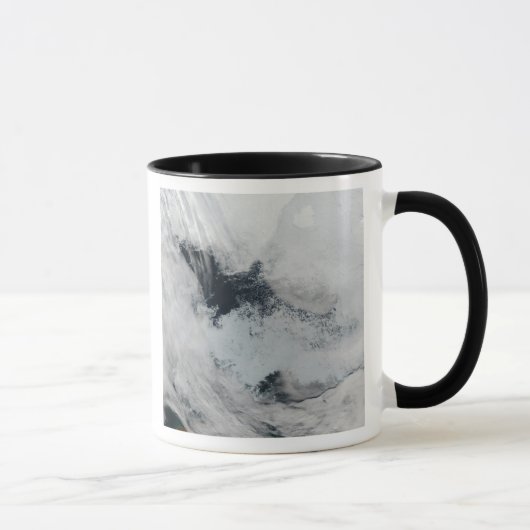 Polynya (offenes Wasser) im Beaufort Meer Tasse (Rechts)