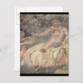 Polyphemus der Cyclops, römisches Mosaik Postkarte (Vorne/Hinten)