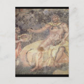 Polyphemus der Cyclops, römisches Mosaik Postkarte (Vorderseite)