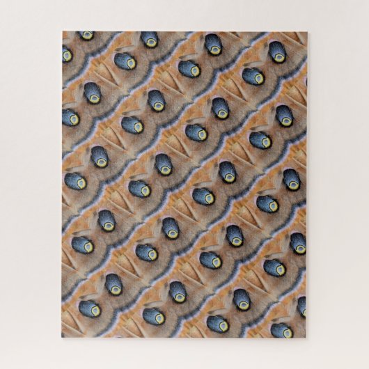 Polyphemus Moth Abstrakt Puzzle (Vertikal)