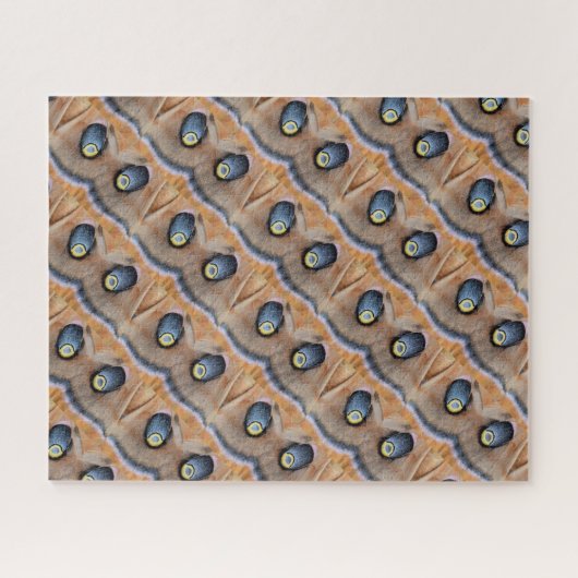 Polyphemus Moth Abstrakt Puzzle (Horizontal)