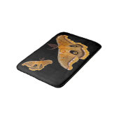 Polyphemus Moth Bath Mats Badematte (Schrägansicht)