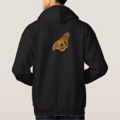 Polyphemus Moth Hoodie (Rückseite)