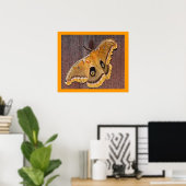 Polyphemus Moth Poster (Heimbüro)