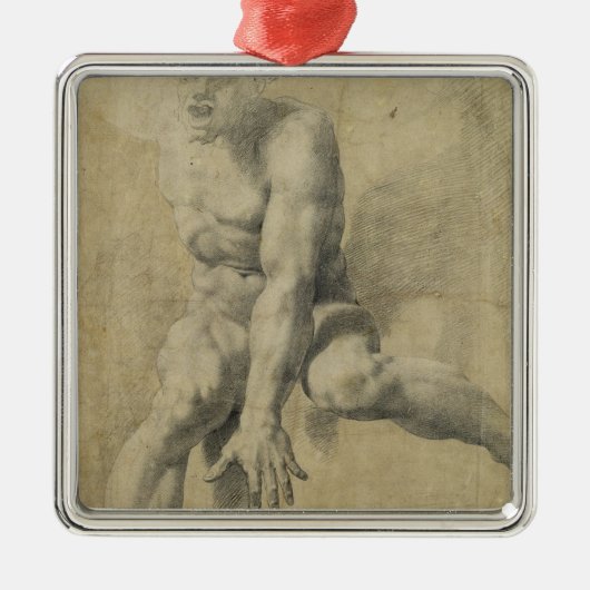 Polyphemus Silbernes Ornament (Vorne)