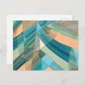 Polyphonische Ströme, 1929 von Paul Klee Postkarte (Vorne/Hinten)