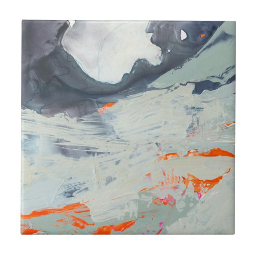 Polyphonisches Meer - Beige Fliese (Vorderseite)