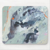 Polyphonisches Meer - Blau Mousepad (Vorne)