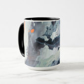 Polyphonisches Meer - Blau Tasse (Vorderseite Links)