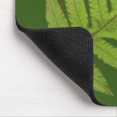 Polypodium-Lepidopodum-Farnblattdarstellung Mousepad (Ecke)
