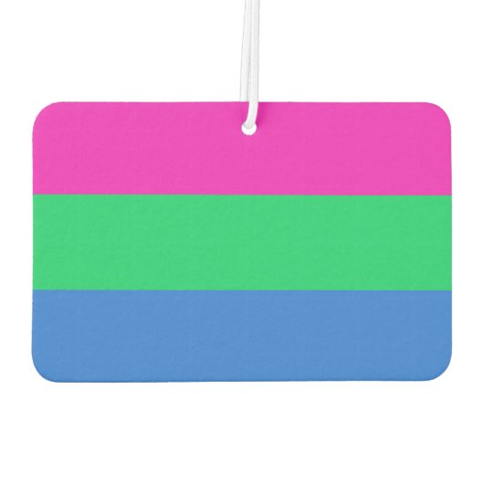 Polysex Pride Flag Autolufterfrischer (Rückseite)
