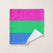 Polysex Pride Flag Badhandtuch Set (Waschlappen)