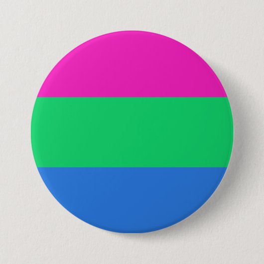 Polysex Pride Flag Button (Vorderseite)