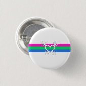 Polysex Pride Flag Button (Vorne & Hinten)