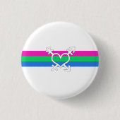 Polysex Pride Flag Button (Vorderseite)