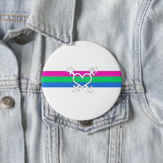 Polysex Pride Flag Button (Beispiel)