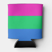 Polysex Pride Flag Dosenkühler (Vorderseite)
