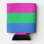 Polysex Pride Flag Dosenkühler (Vorderseite)