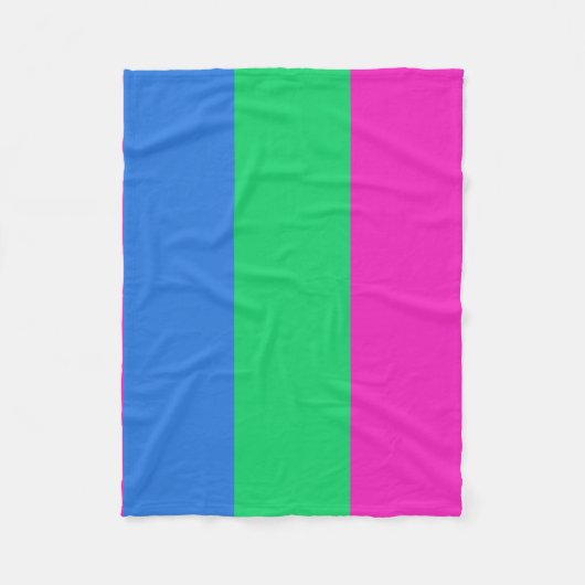 Polysex Pride Flag Fleecedecke (Vorderseite)