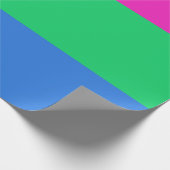 Polysex Pride Flag Geschenkpapier (Ecke)