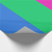 Polysex Pride Flag Geschenkpapier (Ecke)