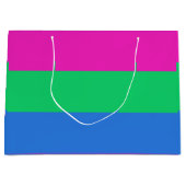 Polysex Pride Flag Große Geschenktüte (Vorderseite)