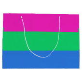 Polysex Pride Flag Große Geschenktüte (Rückseite)