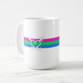 Polysex Pride Flag Kaffeetasse (Vorderseite Links)