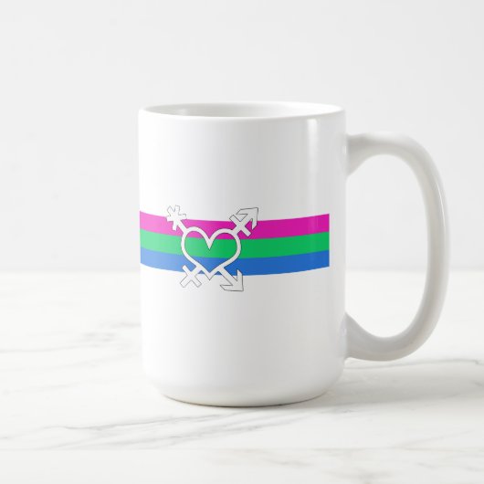 Polysex Pride Flag Kaffeetasse (Rechts)