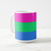 Polysex Pride Flag Kaffeetasse (Vorderseite Links)