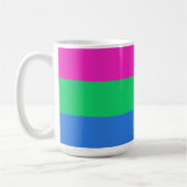 Polysex Pride Flag Kaffeetasse (Links)