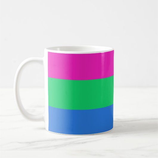Polysex Pride Flag Kaffeetasse (Links)