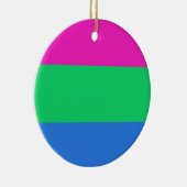 Polysex Pride Flag Keramik Ornament (Rechts)