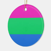 Polysex Pride Flag Keramik Ornament (Links)