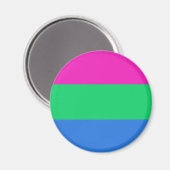 Polysex Pride Flag Magnet (Vorderseite/Rückseite)