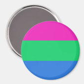 Polysex Pride Flag Magnet (Vorderseite/Rückseite)