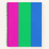 Polysex Pride Flag Notizblock (Vorderseite)