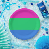 Polysex Pride Flag Pappteller (Party)