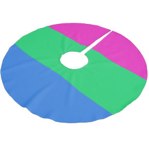 Polysex Pride Flag Polyester Weihnachtsbaumdecke
