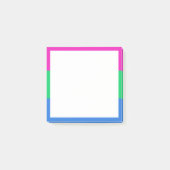 Polysex Pride Flag Post-it Klebezettel (Vorderseite)