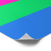 Polysex Pride Flag Poster (Ecke)