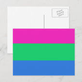 Polysex Pride Flag Postkarte (Vorne/Hinten)