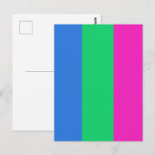 Polysex Pride Flag Postkarte (Vorne/Hinten)