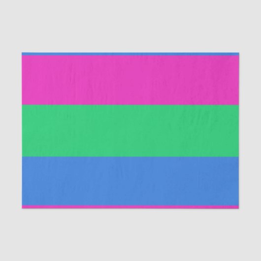 Polysex Pride Flag Seidenpapier (Vorderseite)