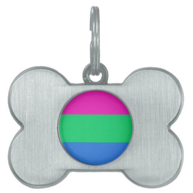 Polysex Pride Flag Tiermarke (Vorderseite)