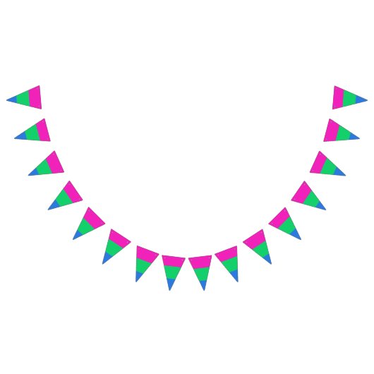 Polysex Pride Flag Wimpelkette (Alle)