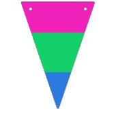 Polysex Pride Flag Wimpelkette (Zweite Fahne)