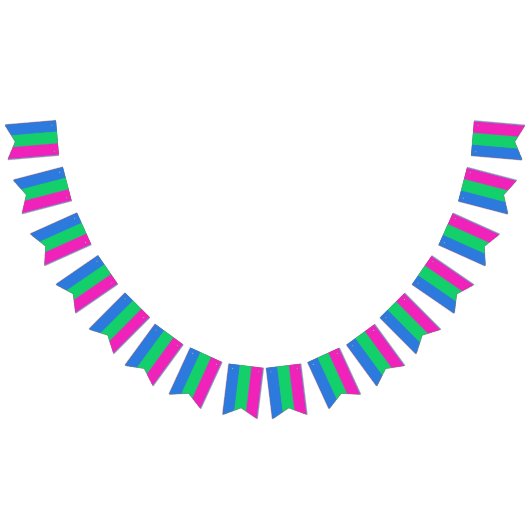 Polysex Pride Flag Wimpelkette (Alle)