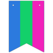Polysex Pride Flag Wimpelkette (Erste Fahne)